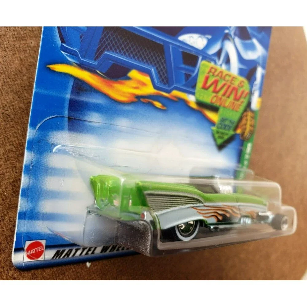 Hot Wheels '57 ROADSTER 2002 TREASURE HUNT #03/12 1:64 #54323 WL RR & Micro 5-SP